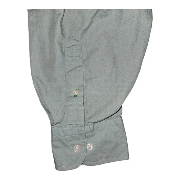 Vintage Y2K Tommy Hilfiger Dress Shirt 32-33 Men's Button Up Long Sleeve - Picture 6 of 9